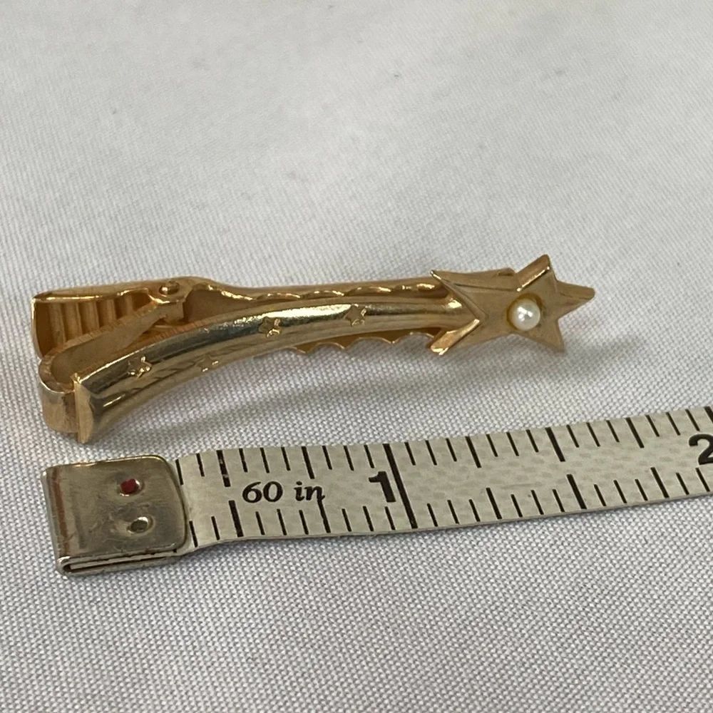 Vintage shooting star tie clasp